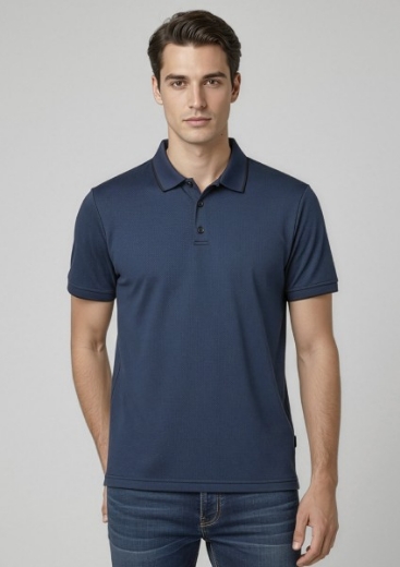 Picture of Biz Collection Mens Echo Short Sleeve Polo
